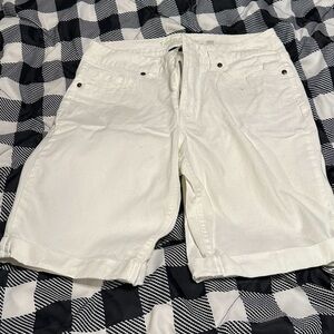 White shorts